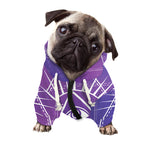 Galaxy Eye of Providence Print Dog Zip Up Hoodie