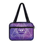 Galaxy Eye of Providence Print Double Strap Bible Bag