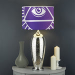 Galaxy Eye of Providence Print Drum Lamp Shade