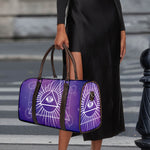 Galaxy Eye of Providence Print Duffle Bag