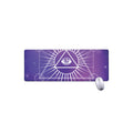 Galaxy Eye of Providence Print Extended Mouse Pad