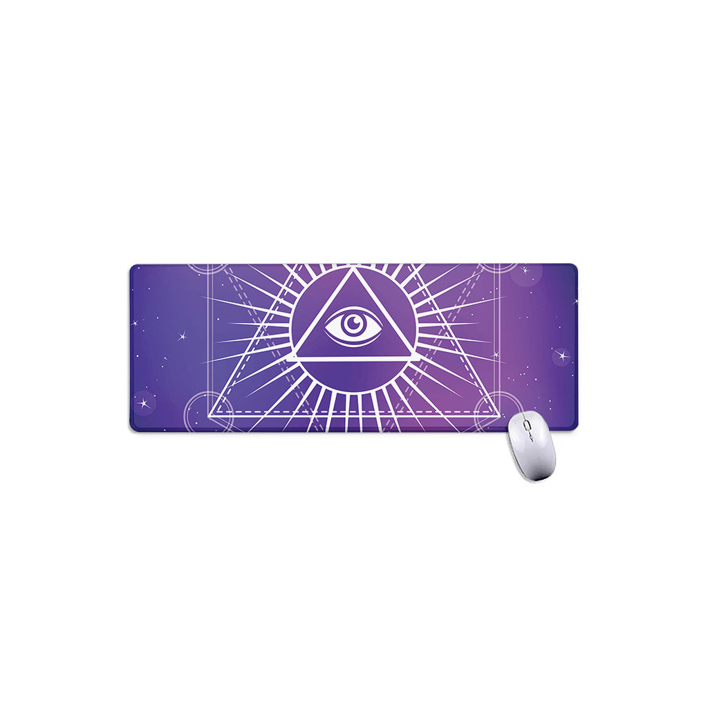 Galaxy Eye of Providence Print Extended Mouse Pad