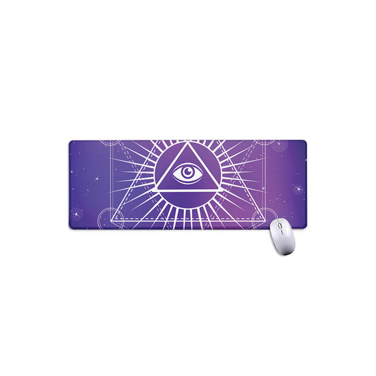 Galaxy Eye of Providence Print Extended Mouse Pad