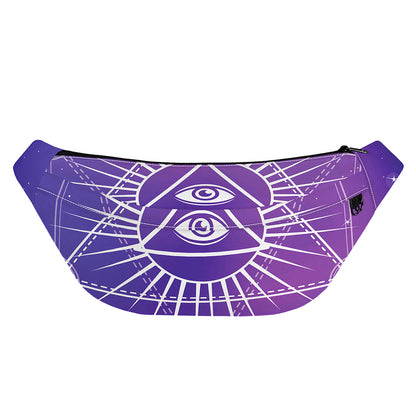 Galaxy Eye of Providence Print Fanny Pack