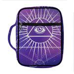 Galaxy Eye of Providence Print Front Pocket Bible Bag