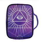 Galaxy Eye of Providence Print Front Pocket Bible Bag