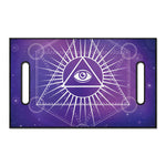 Galaxy Eye of Providence Print Golf Cart Seat Cover