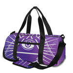 Galaxy Eye of Providence Print Gym Bag