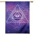 Galaxy Eye of Providence Print House Flag