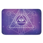 Galaxy Eye of Providence Print Indoor Door Mat
