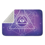 Galaxy Eye of Providence Print Indoor Door Mat