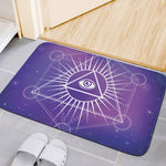Galaxy Eye of Providence Print Indoor Door Mat