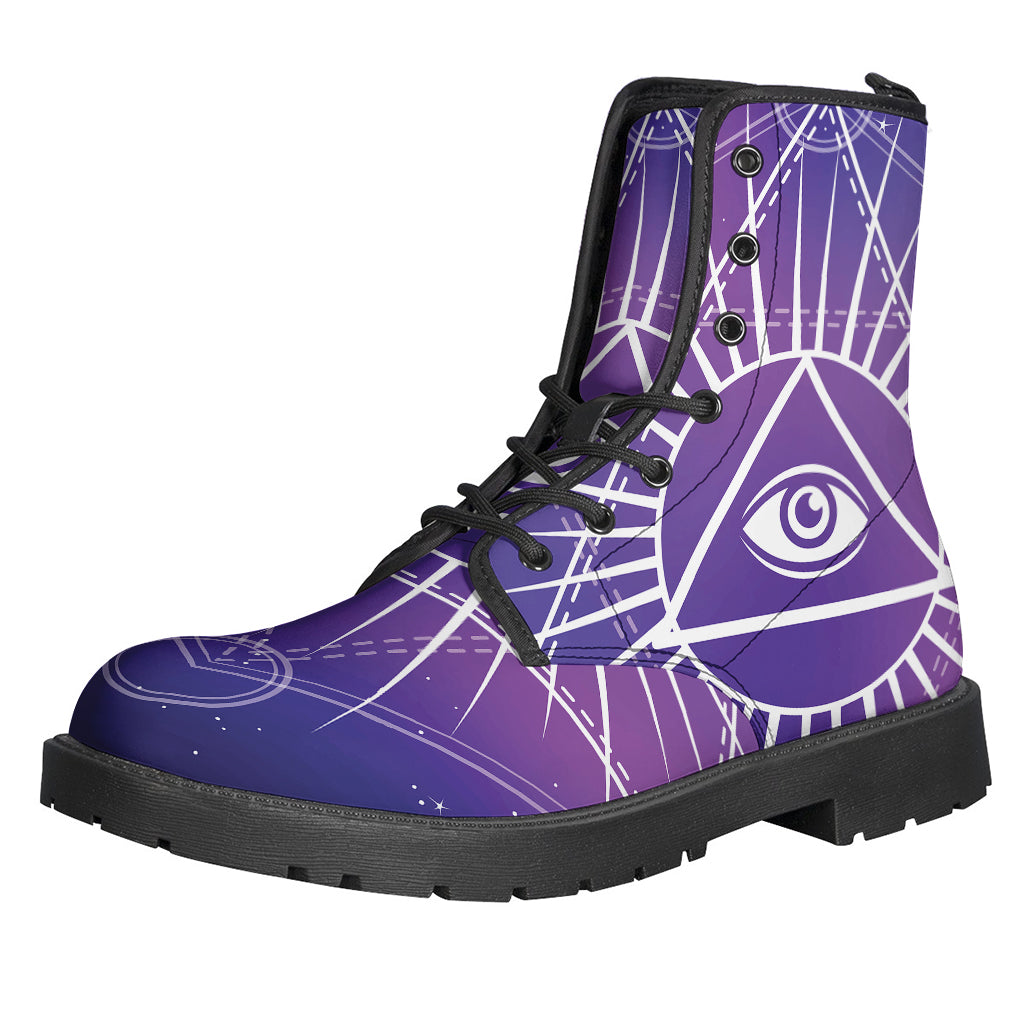 Galaxy Eye of Providence Print Backpack