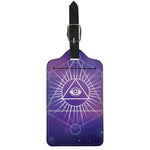 Galaxy Eye of Providence Print Luggage Tag