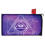Galaxy Eye of Providence Print Mailbox Cover