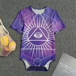 Galaxy Eye of Providence Print Men's Bodysuit