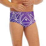 Galaxy Eye of Providence Print Men's Briefs