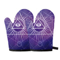 Galaxy Eye of Providence Print Oven Mitts