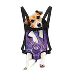 Galaxy Eye of Providence Print Pet Carrier Backpack