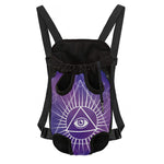 Galaxy Eye of Providence Print Pet Carrier Backpack