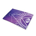 Galaxy Eye of Providence Print Pet Cooling Mat Cover