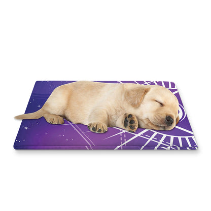 Galaxy Eye of Providence Print Pet Cooling Mat Cover
