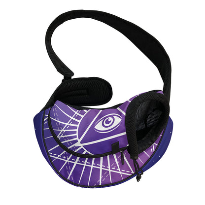 Galaxy Eye of Providence Print Pet Sling Carrier