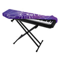 Galaxy Eye of Providence Print Piano Keyboard Cover