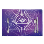 Galaxy Eye of Providence Print Placemat