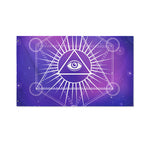 Galaxy Eye of Providence Print Polyester Flag
