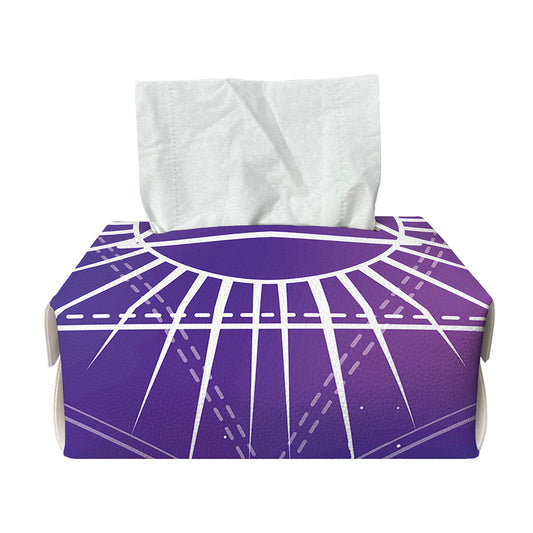 Galaxy Eye of Providence Print Rectangle Tissue Box Cover