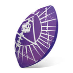 Galaxy Eye of Providence Print Rugby Ball