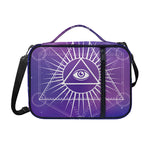 Galaxy Eye of Providence Print Shoulder Strap Bible Bag