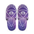 Galaxy Eye of Providence Print Slippers