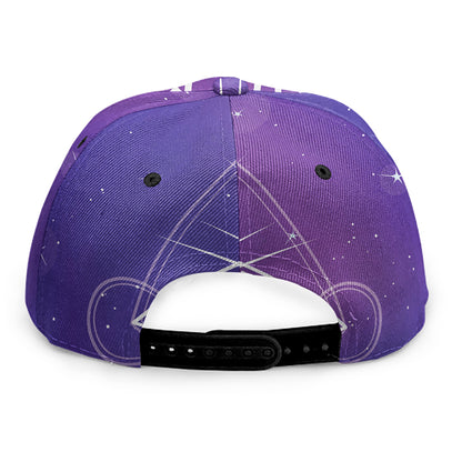 Galaxy Eye of Providence Print Snapback Cap