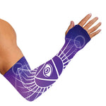 Galaxy Eye of Providence Print Sun Protection Arm Sleeves