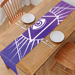 Galaxy Eye of Providence Print Table Runner