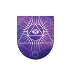 Galaxy Eye of Providence Print Toilet Lid Cover