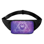 Galaxy Eye of Providence Print Waist Bag