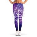 Galaxy Eye of Providence Print Women's Leggings