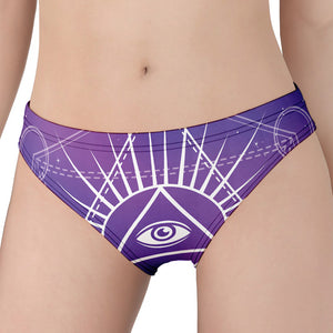 Galaxy Eye of Providence Print Women's Panties