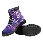 Galaxy Eye of Providence Print Work Boots
