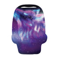 Galaxy Howling Wolf Spirit Print Baby Seat Cover