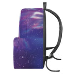 Galaxy Howling Wolf Spirit Print Backpack