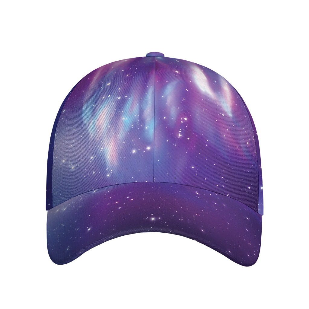 Galaxy Howling Wolf Spirit Print Baseball Cap