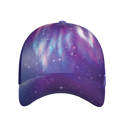 Galaxy Howling Wolf Spirit Print Baseball Cap