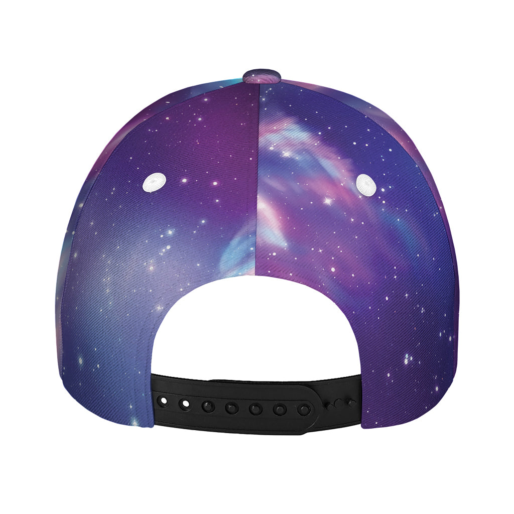 Galaxy Howling Wolf Spirit Print Baseball Cap