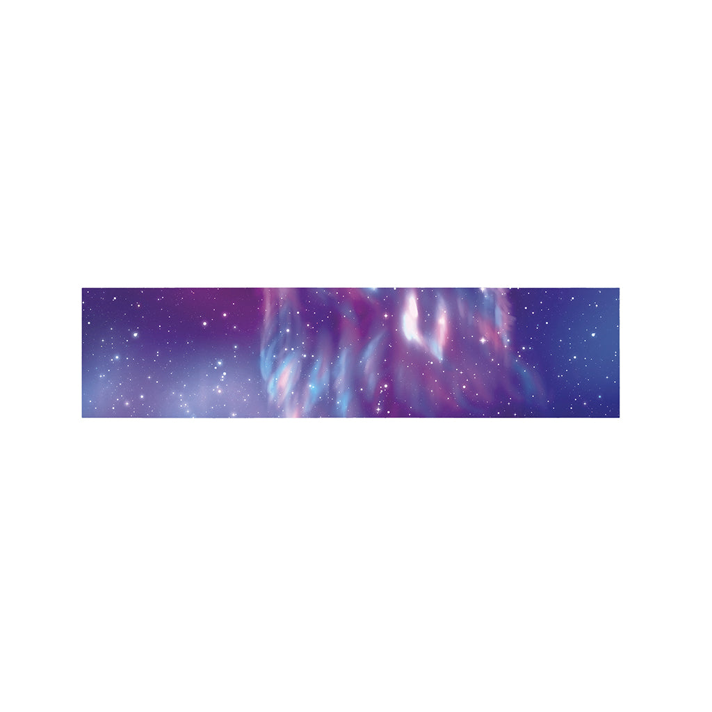 Galaxy Howling Wolf Spirit Print Bed Runner
