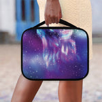 Galaxy Howling Wolf Spirit Print Classic Bible Case