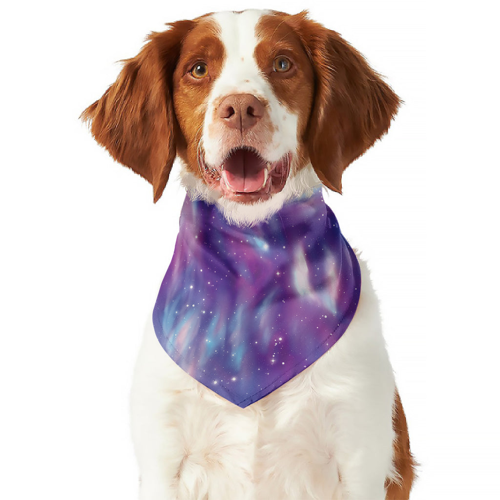Galaxy Howling Wolf Spirit Print Dog Bandana